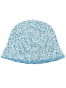 画像1: SUBLIME MIX HANDKNIT HAT SAX MIX (1)