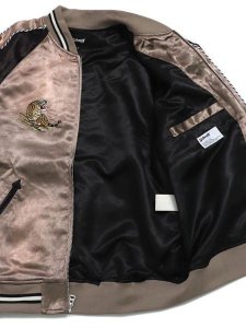 画像6: 【送料無料】SCHOTT RAYON SUKA ASING JACKET BEIGE (6)