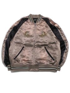 画像2: 【送料無料】SCHOTT RAYON SUKA ASING JACKET BEIGE (2)