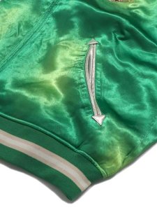 画像5: 【送料無料】SCHOTT RAYON SUKA ASING JACKET GREEN (5)
