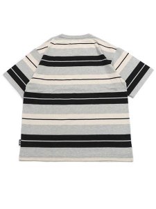 画像2: SCHOTT O.G. BORDER TEE GREY (2)