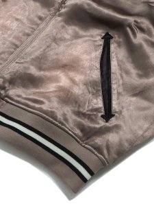 画像5: 【送料無料】SCHOTT RAYON SUKA ASING JACKET BEIGE (5)