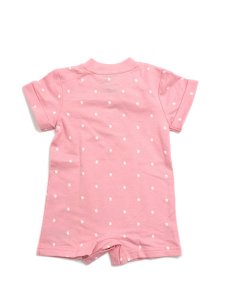 画像2: 【KIDS】CARHARTT KIDS INF SS FRENCH TERRY ROMPER-PEONY (2)