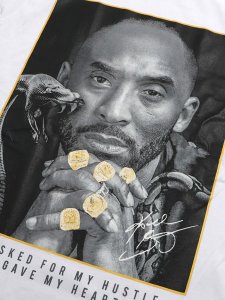 画像3: STREET WEAR SUPPLY KOBE BLK MAMBA LEGENDS LIVE FOREVER TEE (3)