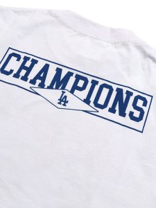 画像4: STREET WEAR SUPPLY WORLD SERIES CHAMPIONS LA TEE (4)