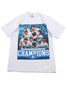 画像1: STREET WEAR SUPPLY WORLD SERIES CHAMPIONS LA TEE (1)