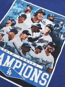 画像3: STREET WEAR SUPPLY WORLD SERIES CHAMPIONS LA TEE (3)