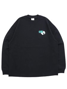 画像1: WHIMSY SOCKS GUN L/S TEE BLACK (1)