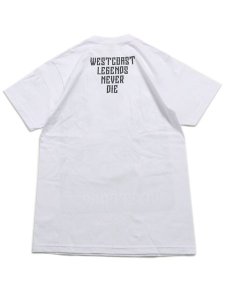 画像2: STREET WEAR SUPPLY WEST COAST LEGENDS NEVER DIE TEE (2)