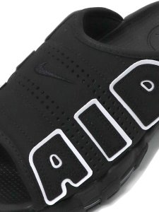 画像7: 【送料無料】NIKE AIR MORE UPTEMPO SLIDE C/O BLACK/WHITE (7)