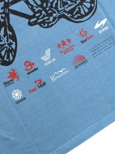 画像4: 【SALE】MANASTASH PUMICE TEE BMX BLUE (4)
