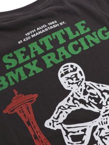 画像5: 【SALE】MANASTASH PUMICE TEE BMX BLACK (5)