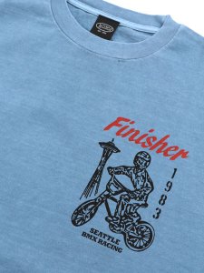 画像3: 【SALE】MANASTASH PUMICE TEE BMX BLUE (3)
