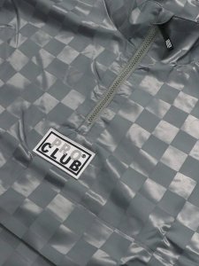 画像4: 【SALE】【送料無料】PRO CLUB COMFORT SATIN CHECKERED PULLOVER SILVER (4)