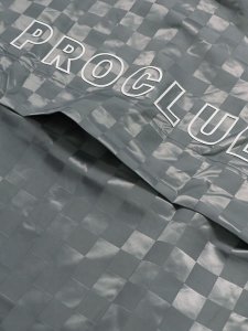 画像8: 【SALE】【送料無料】PRO CLUB COMFORT SATIN CHECKERED PULLOVER SILVER (8)