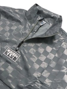 画像3: 【SALE】【送料無料】PRO CLUB COMFORT SATIN CHECKERED PULLOVER SILVER (3)