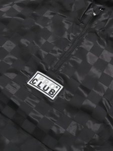 画像4: 【SALE】【送料無料】PRO CLUB COMFORT SATIN CHECKERED PULLOVER BLACK (4)