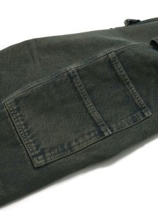 画像6: 【送料無料】DICKIES LOOSE DENIM PAINTER GREEN TONE FADE (6)