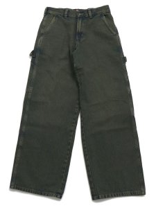 画像1: 【送料無料】DICKIES LOOSE DENIM PAINTER GREEN TONE FADE (1)