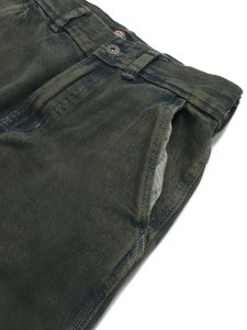 画像3: 【送料無料】DICKIES LOOSE DENIM PAINTER GREEN TONE FADE (3)