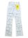 画像2: 【送料無料】GUAPI AQUA BLUE POCKETS FLARED DENIM (2)