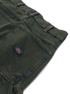 画像5: 【送料無料】DICKIES LOOSE DENIM PAINTER GREEN TONE FADE (5)
