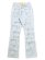 画像1: 【送料無料】GUAPI AQUA BLUE POCKETS FLARED DENIM (1)