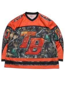 画像1: 【送料無料】THROWBACK BLAZIN HOCKEY JERSEY (1)
