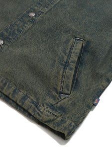 画像4: 【送料無料】DICKIES LEWISTOWN JACKET GREEN TONE FADE (4)