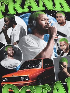 画像3: ARTIST SPORT TEE FRANK OCEAN (3)