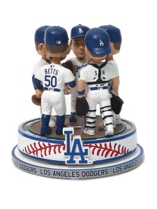 画像1: 【送料無料】FOCO PLAYER BOBBLE MOUND VISIT SPINNER SCENE DODGERS (1)