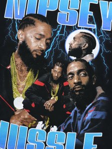 画像3: ARTIST SPORT TEE NIPSEY HUSSLE (3)