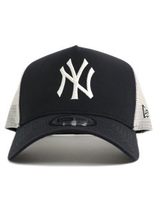 画像2: NEW ERA 9FORTY A-FRAME TRUCKER TYPEWRITER NYY (2)