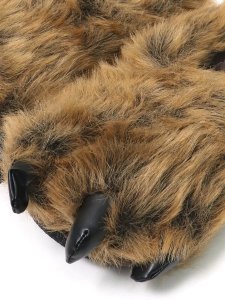 画像5: ODD SOX SASQUATCH FURRY CLAWS 3D SLIPPERS (5)