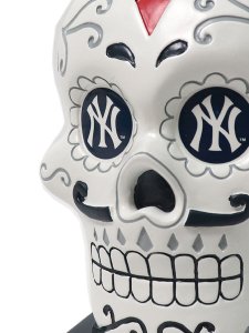 画像6: 【送料無料】SUGAR SKULL STATUE NY YANKEES (6)