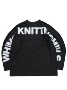 画像2: 【送料無料】WHIMSY SOCKS MESH HOCKEY TOP BLACK (2)