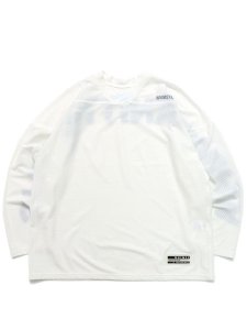 画像1: 【送料無料】WHIMSY SOCKS MESH HOCKEY TOP WHITE (1)