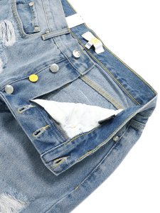 画像4: 【送料無料】EVOL BY FUTURE EVOL BLUE DENIM PANT (4)