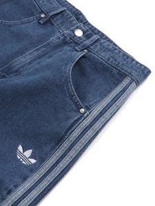 画像4: 【送料無料】ADIDAS DENIM FIREBIRD SHORTS-MIDIUM BLUE DENIM (4)