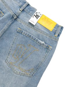 画像5: 【送料無料】EVOL BY FUTURE EVOL BLUE DENIM PANT (5)