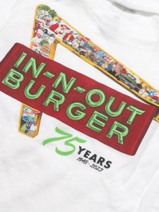 画像4: 【KIDS】IN-N-OUT BURGER YOUTH 2024 75TH ANNIVERSARY TEE (4)