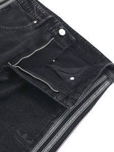 画像5: 【送料無料】ADIDAS DENIM FIREBIRD SHORTS-TRUE BLACK DENIM (5)