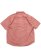 画像2: 【送料無料】WHIMSY SOCKS STICHED GINGHAM SS SHIRT RED (2)