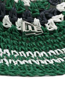 画像5: NEW ERA CROCHET KNIT PAPER BUCKET GRN/WHT/NVY (5)