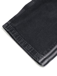 画像7: 【送料無料】ADIDAS DENIM FIREBIRD SHORTS-TRUE BLACK DENIM (7)