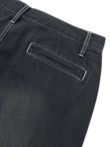 画像5: 【送料無料】INTERBREED ENGINEER DENIM CARGO PANTS BLACK (5)