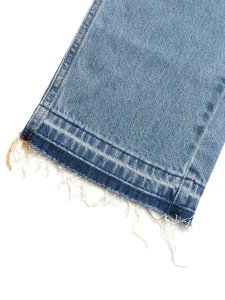 画像7: 【送料無料】ADVANCE LEVIS 505 CROSS LEATHER LT BLUE BLACK (7)