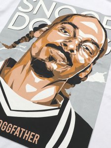 画像3: STREET WEAR SUPPLY SNP THA DOGGFATHER PORTRAIT TEE (3)