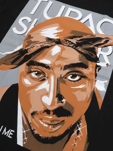 画像3: STREET WEAR SUPPLY TPC ALL EYEZ ON ME PORTRAIT TEE (3)