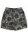 画像2: NEW ERA FLORAL PAISLEY WOVEN SHORT PANTS BLACK (2)